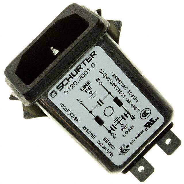 5120.2001.0 SCHURTER Inc.  Moduli di ingresso alimentazione (PEM)